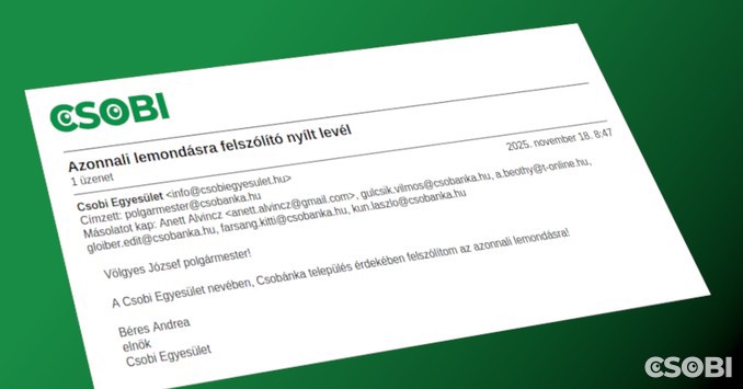 Követeljük a polgármester lemondását!