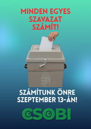 Minden egyes szavazat számít